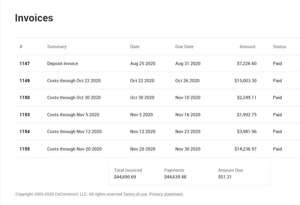 Invoices
